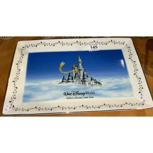 145 - Walt Disney World Where Dreams Come True Large Platter