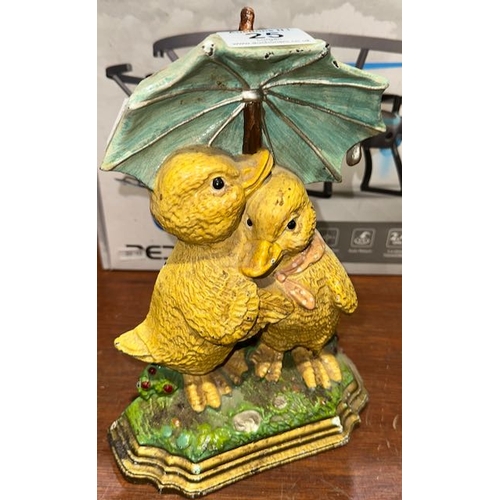 25 - Cast Duck Door Stop