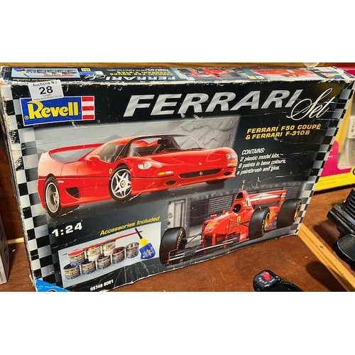 28 - Revell Ferrari Model Kit