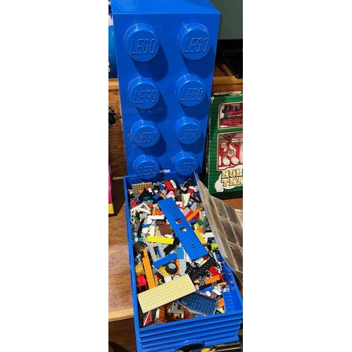 7 - Lego Brick Storage Box Full Of Lego