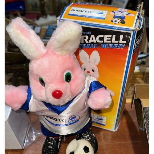 17 - Duracell Football Bunny - Boxed