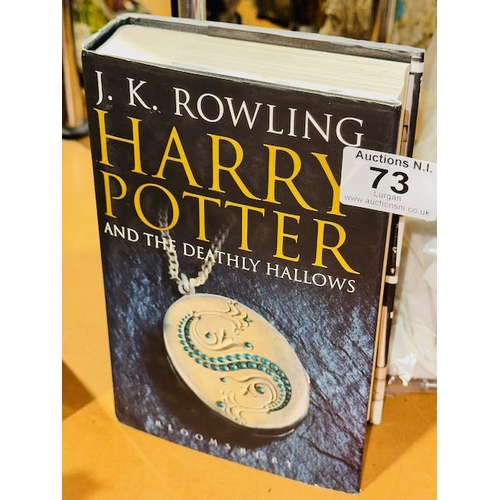 73 - Harry Potter & The Deathly Hallows 1st Edition Hard Back