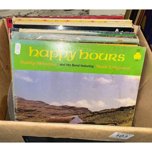 103 - Box of LPs