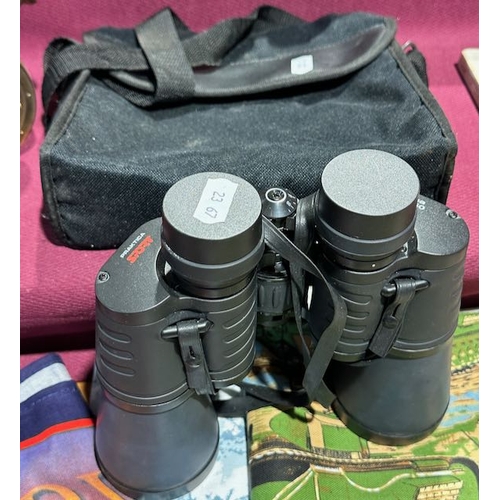 120 - Praktica Sport Alpha 20x50 Binoculars in Case