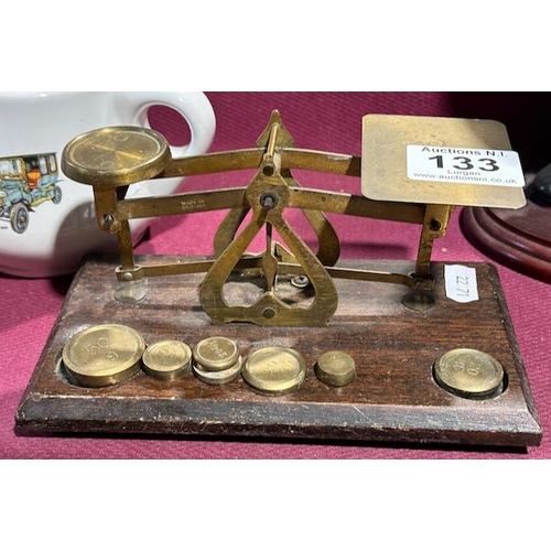 133 - Set of Vintage Scales & Weights