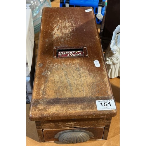 151 - Antique Wooden Cash Register