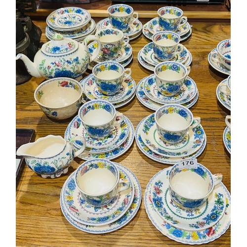 176 - Masons Regency & Strathmore 40 Piece Tea Service