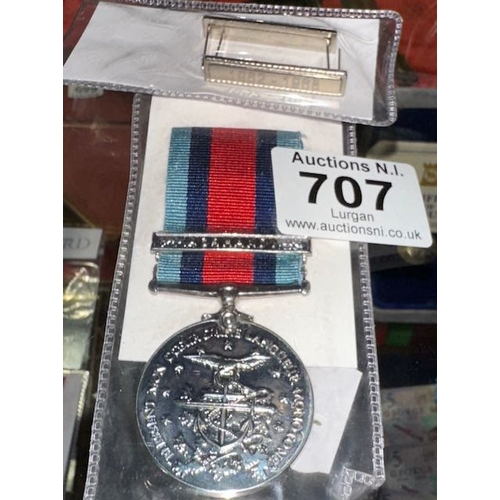 707 - The Normandy Campaign Commemorative Replica Medal + Badges