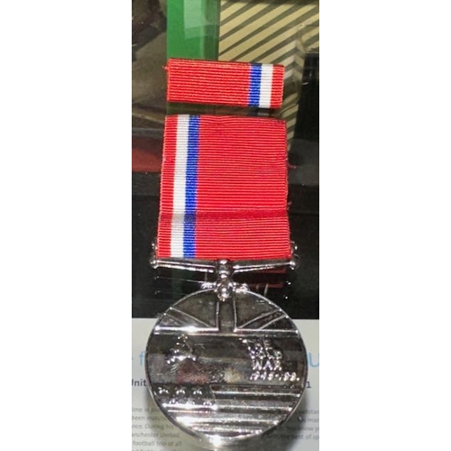 717 - The Cold War Replica Medal with Badge