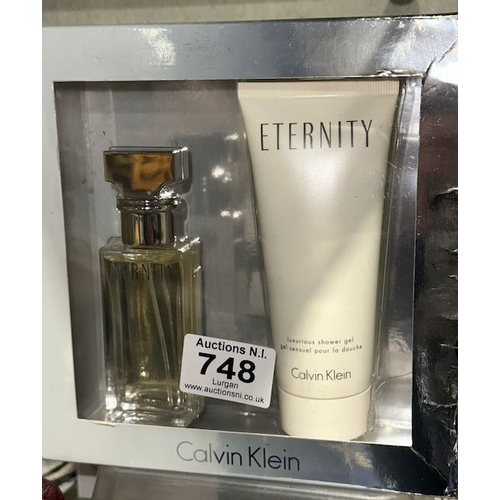 748 - Calvin Klein Eternity 30ml Perfume Gift Set