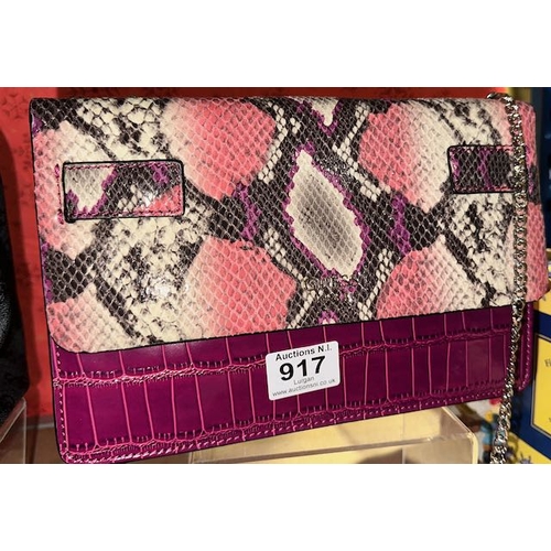 917 - Guess Clutch Bag With Dust Cover