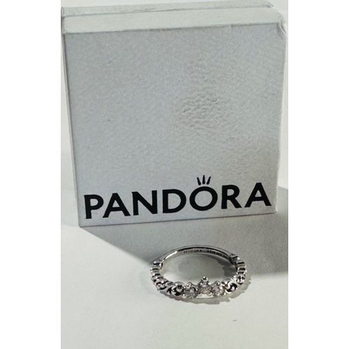 1002 - Pandora Regal Swirl Tiara Ring