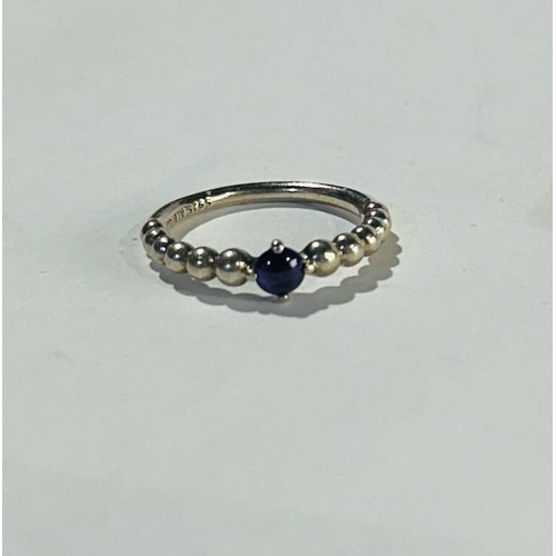 1006 - Pandora February Birthstone Beaded Ring