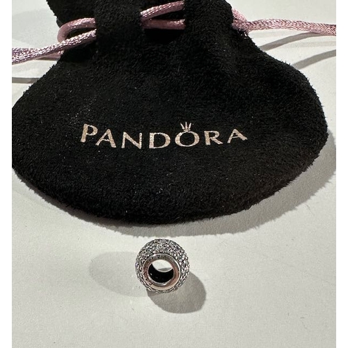 1007 - Pandora Clear Pave Charm