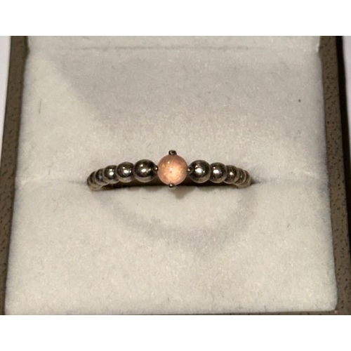 1018 - Pandora June Birthstone Beaded Ring