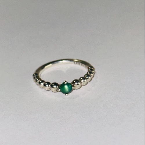 994 - Pandora August Birthstone Beaded Ring