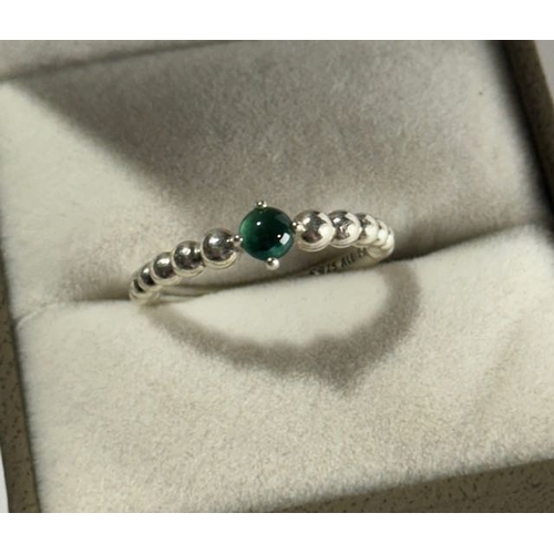 994 - Pandora August Birthstone Beaded Ring