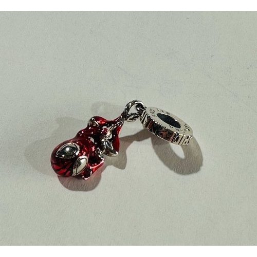 996 - Pandora Marvel Hanging Spiderman Dangle Charm