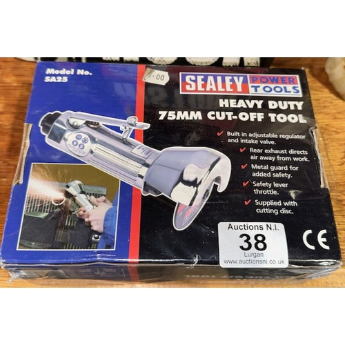 38 - Sealey Heavy Duty 75mm Cut Off Tool - Box Sealed