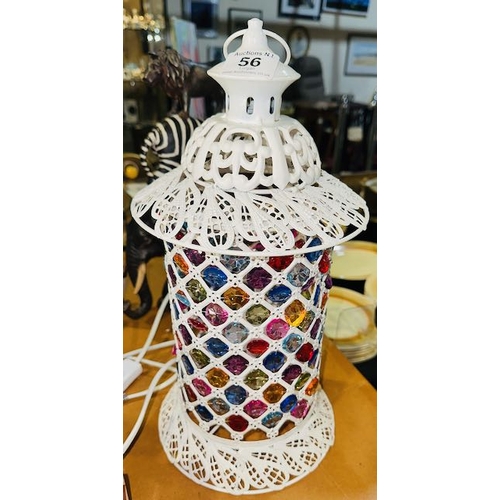 56 - Moroccan Style Table Lamp