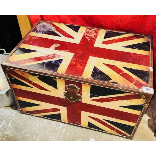 98 - Union Jack Storage Box