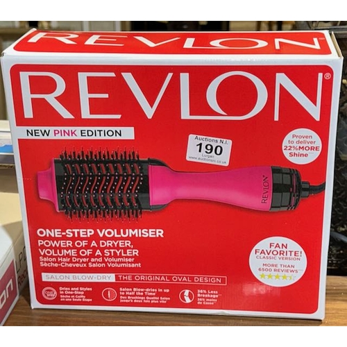 190 - Revlon Pink Edition One Step Volumiser