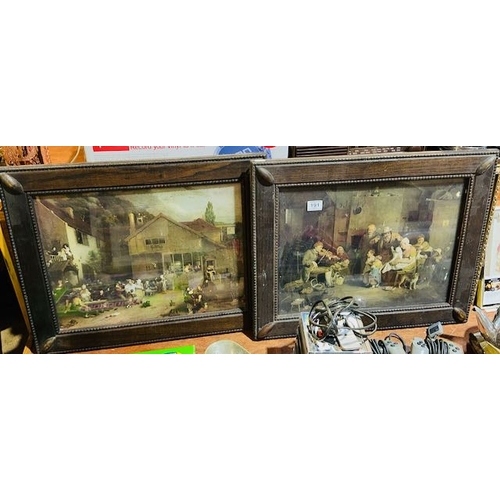 191 - Pair of Vintage Framed Prints