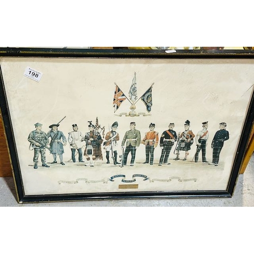 198 - Royal Highland Fusiliers Print