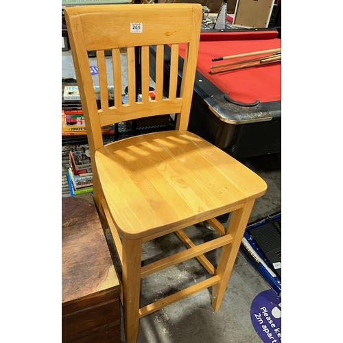 265 - Pine Bar Stool