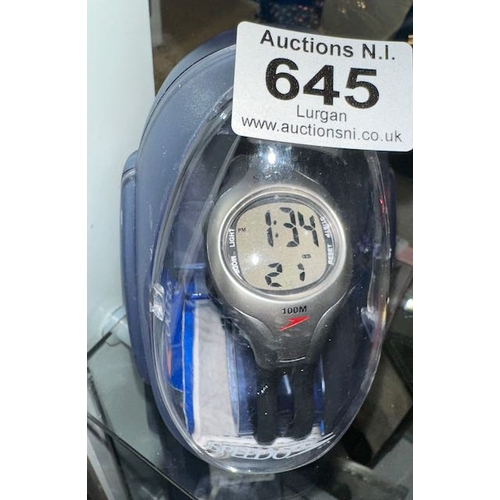 645 - Boxed Speedo Digital Sport Watch