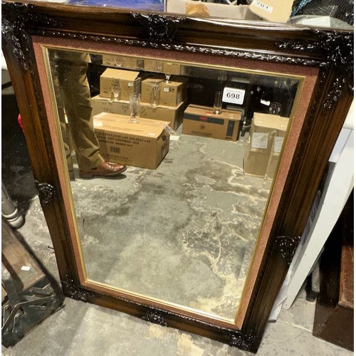 698 - large Ornate Mirror