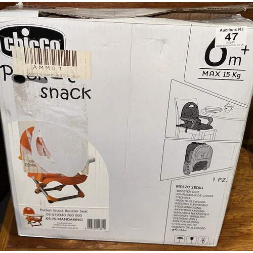 Chicco Pocket Snack Booster Seat - Boxed