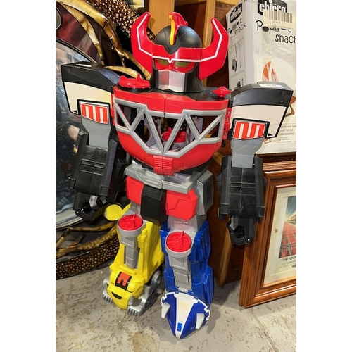 55 - Large Imaginext Mighty Morphin Power Ranger Megazord Robot