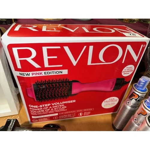 78 - Revlon One Step Volumiser Pink Edition - Box Sealed