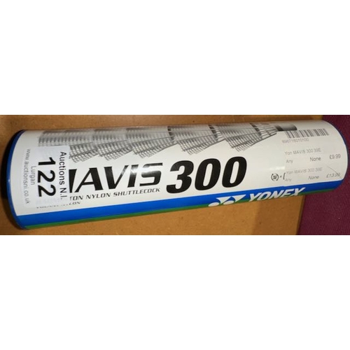 122 - Mavis 300 Yonex Badminton Nylon Shuttlecock Box of 6