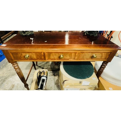 215 - 3 Drawer Hall Table