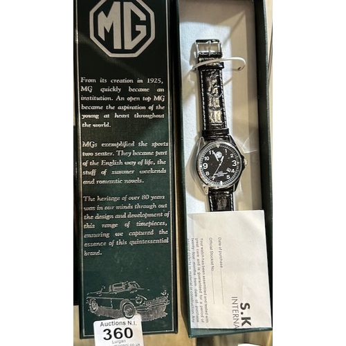 360 - MG Watch in Original Box