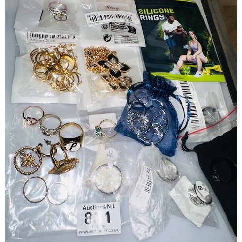 Collection of Jewellery Incl Sealed Rings Etc