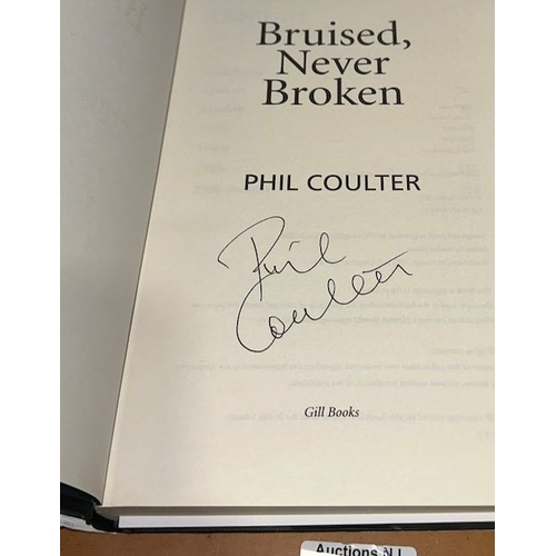 132 - Phil Coulter - Bruised, Never Broken - Signed by Author