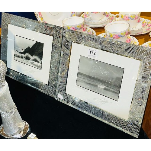 172 - Pair of Framed Signed Giles Norman Photo Prints - Co.Kerry