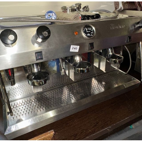 240 - Commerical Fracino Classic & Contempo 3 Expresso Coffee Machine RRP £3200 Approx - Working -Recently... 