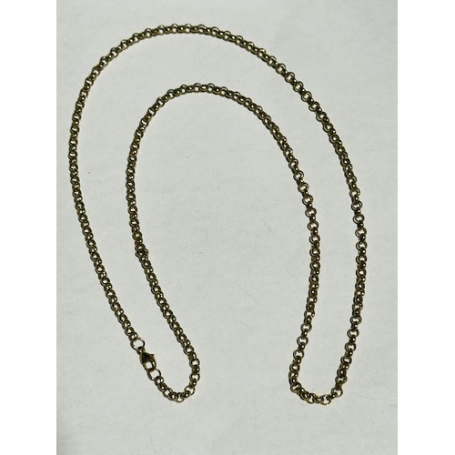 399 - 9ct Belcher Necklace