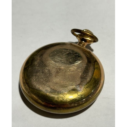 402 - Elgin Gold Plated Pocket Watch