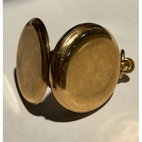 404 - A.W.W Co, Waltham, Mass Gold Plated Pocket Watch