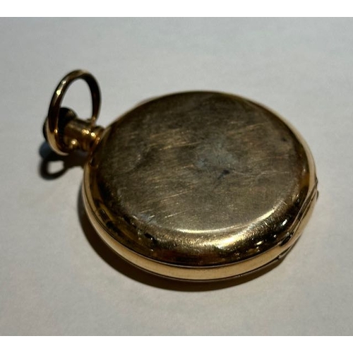 415 - Waltham U.S.A Pocket Watch Made with Two Plates of 10ct Gold