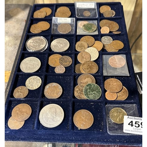 459 - Tray of Vintage Coins