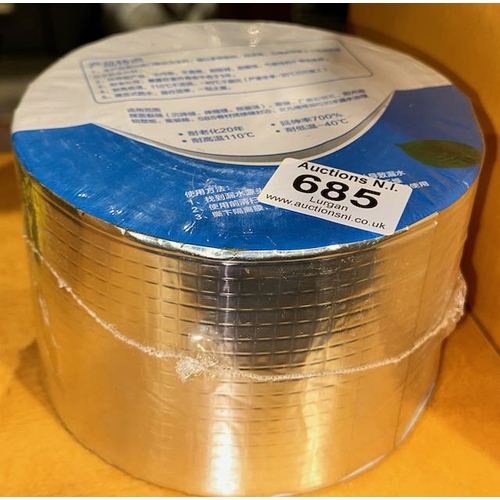 685 - 15m Roll of Butile Rubber Tape