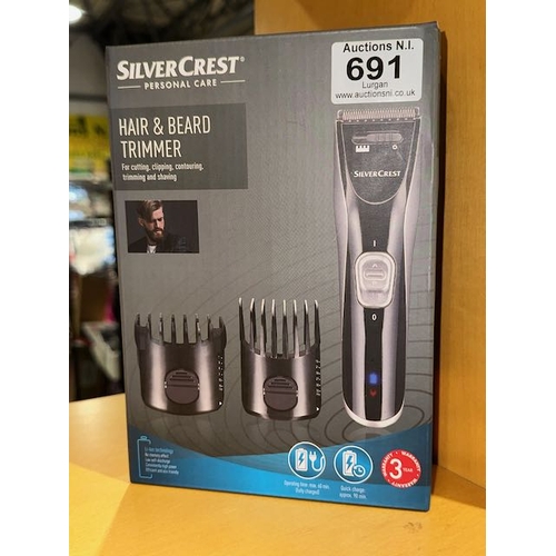 691 - Silvercrest Hair & Beard Trimmer - Boxed