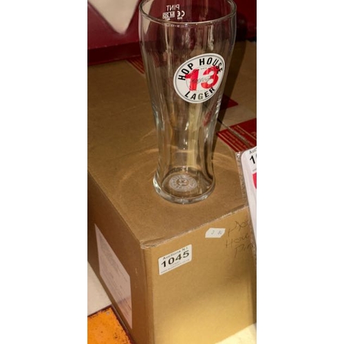 1045 - Box Of Approx 24 Hop House 13 Pint Glasses