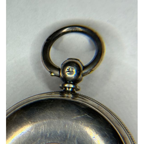 355 - Vintage Silver Hallmarked Pocket Watch